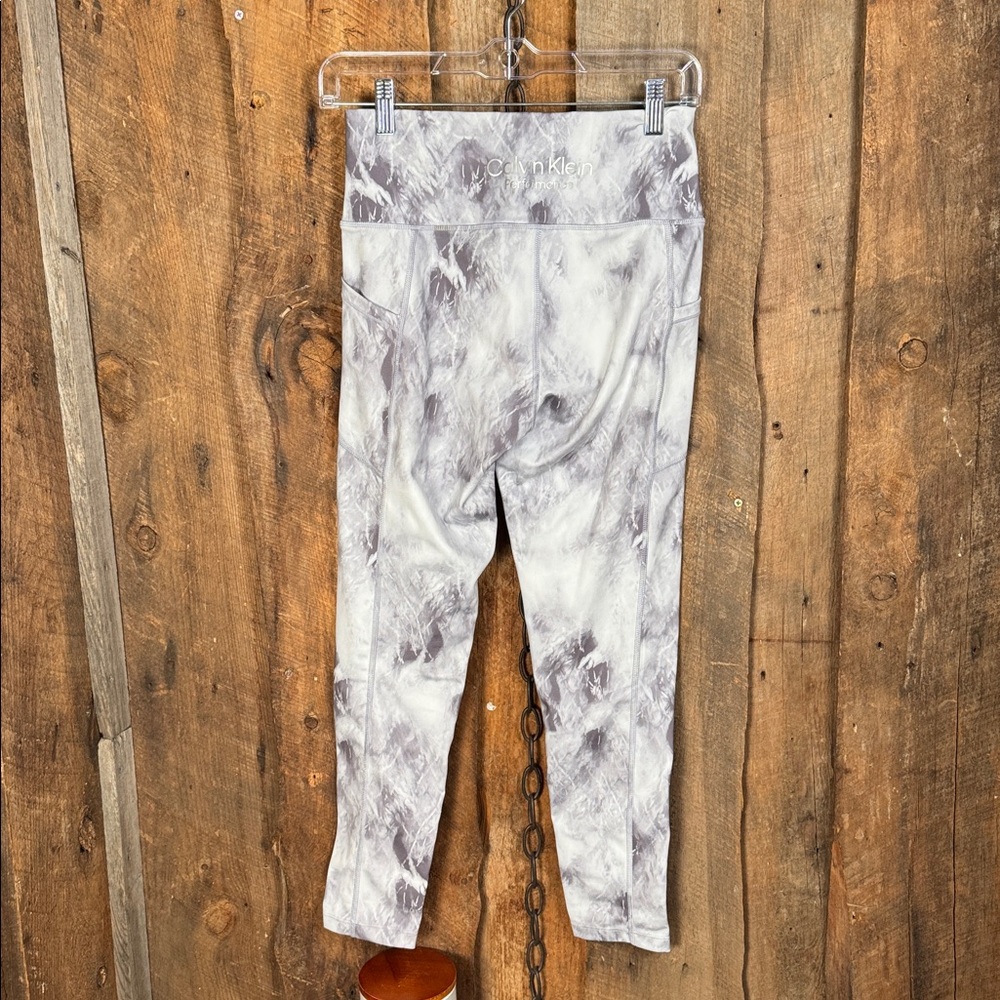 Calvin Klein Performance Marble Gray Leggings - image 5